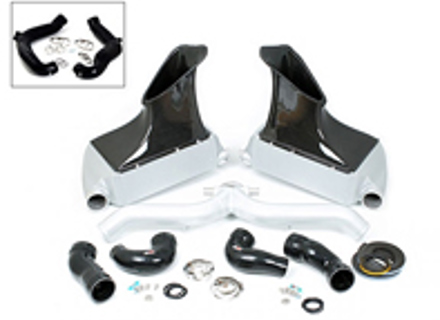 Complete performance charge air high flow cooling kit with inlet pipes. Porsche 997.1 Turbo - BIG-140, BIG-140-76, DO88