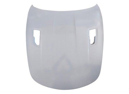 Front bonnet hood with Weissach style naca air vents, primered carbon fibre. Porsche 991 / 981 / 718 Cayman/Boxster - 99151101104, 99151101104GRV, SFC99151101104, SFC911511011, 9GT823033BA3G