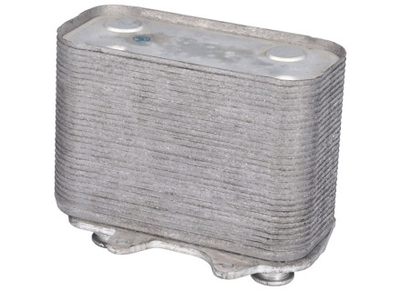 Refroidisseur d'huile de boîte de vitesses ATF (taille plus grande). Porsche 996 >>2001 / 986 Boxster / 987 Boxster / 987C Cayman - 99630701701, 99630701700