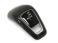 Sports gear shift knob cover, Carbon / Black. Porsche Cayenne (9YA) - 9Y0713139 Sports gear shift knob cover, Carbon / Black. Porsche Cayenne (9YA) - 9Y0713139
