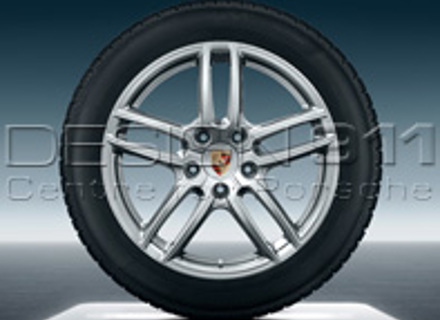 19' Cayenne Turbo Alloy Wheels & Winter Tyres Original Porsche - 95804460106, 95804460126, 95804461106