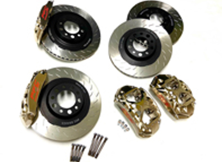 PFC Racing Front and rear brake kit, with slotted 380mm discs. Porsche 996 / 997 2WD / 987.2 and 981 - 0380.0003