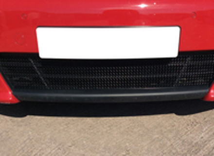 Voorbumper RVS Middenrooster ZunSport. Porsche Panamera GTS - ZPR68411, ZPR68411B, ZPR68411, ZPR68411B