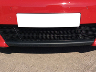 Frontstoßstangen-Mittelgrill aus Edelstahl ZunSport. Porsche Panamera GTS - ZPR68411, ZPR68411B, ZPR68411, ZPR68411B