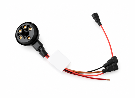 Cablaggio relè per il riscaldatore del lunotto posteriore. Porsche 911 1971-73 - 91161205400 - BP PS9227G