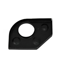 Heizungsrohrhalterung. Porsche 356 Pre A / 356A - 64450126205, 64450126105, 35649131, 356 49131, 35649132, 356 49132 - PP109L, PP109R