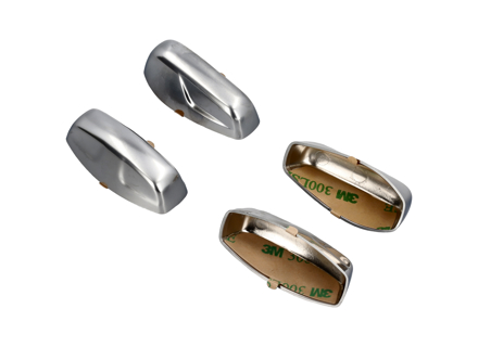 Seat button replacements in galvano silver 8-way - 99161371301DMN, 7PP959748PDMN