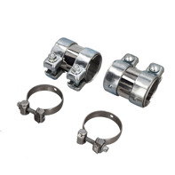 Exhaust Clamps in Titanium. Porsche 991.1 Carrera 2012-16 - 99711152000, 99711124030