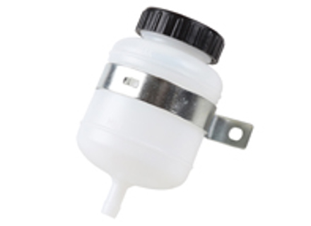 Brake fluid tank with black cap. Porsche 356C / 911/912 65-67 - 69535501300 - 695 355 013 00, 1661200400, PS9303