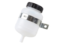 Brake fluid tank with black cap. Porsche 356C / 911/912 65-67 - 69535501300 - 695 355 013 00, 1661200400, PS9303 Brake fluid tank with black cap. Porsche 356C / 911/912 65-67 - 69535501300 - 695 355 013 00, 1661200400, PS9303