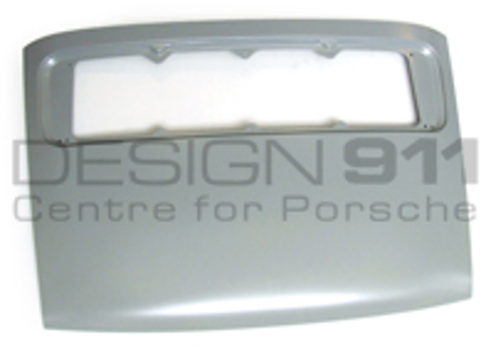 Achterklep motorkap (plat). Porsche 930 Turbo 1977-89 - 93051201009, 93051201008