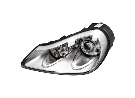 Headlamp Litronic. Porsche Cayenne 957 2007>> RHD Cars - 95563117510, 95563117610, 95563117511, 95563117611, 95563117512, 95563117612, 958941030F, 958941029F