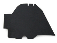 Tablero del piso del pedal LHD DERECHO. Porsche 911 1965-68 - 90155106420, 9519A, PC.006.007