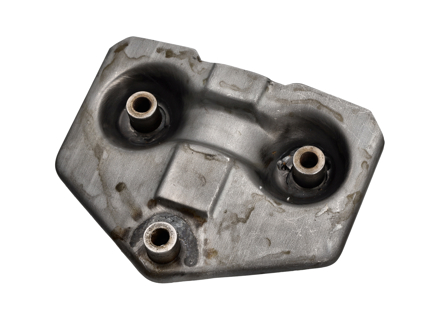 Panel de montaje del brazo A de la suspensión delantera. Porsche 914 - 91450105700 - PP337A