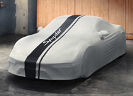 Housse de voiture d'intérieur 718 Spyder Design. Porsche 718 Boxster Spyder 2017>> - 98204400020