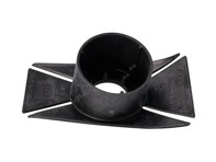 Front bumper retainer plate. Porsche 981 Boxster 2012-16 - 98150576100, 98150576200