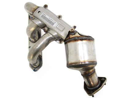 Exhaust Manifold with catalytic converter OE. Porsche 987 3.2 Boxster - 98711310305, 98711310306, 987113103AX, 98711310405, 98711310406, 987113104AX