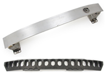 Front bumper impact bar with foam. Porsche 970 Panamera - 97050577900, 97050504102, 9A700744300, 97050545100