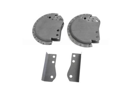 Hinge pocket set bonnet. Porsche 356 Coupe / Cabriolet - 356 51205, 35651205, 64450201520, 64450201506, 64450201518 - PP160HPC, P160HPC