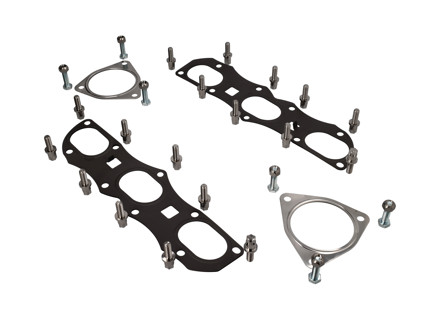 Exhaust manifold gasket, nut and bolt kit. Porsche 991.1 Carrera