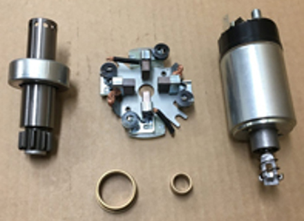 Starter motor rebuild deluxe kit. Porsche 912 / 911 1965-77 - 0001312100KD, 0001312100, 92360410100