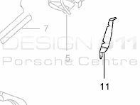 Rear 1/4 Panel Plate. Porsche 996 C2 / C4 / GT3 MKI - 99650185503GRV, 99650185603GRV Rear 1/4 Panel Plate. Porsche 996 C2 / C4 / GT3 MKI - 99650185503GRV, 99650185603GRV