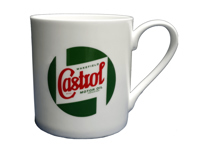 Castrol classic china mug. Castrol classic china mug.