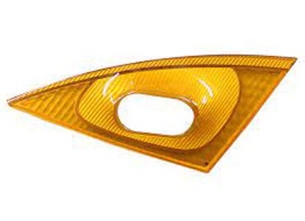 Insert headlamp Amber WITH WASHER. Porsche 986 / 996 - 99663103501, 99663103601