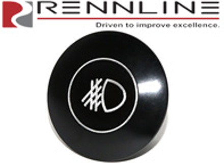 Rennline 钢坯仪表板旋钮 - 雾灯。保时捷 911 74-89 / 912 / 914 - DA84