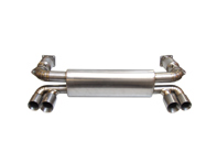 Pot d'Echappement / Silencieux Titane DesignTek pour Porsche 996 Turbo - 99611102775, 99611102776