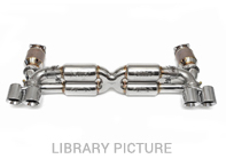 Supersport 70mm x-pipe exhaust system, RACE. Porsche 997.1 Turbo - 99711102772