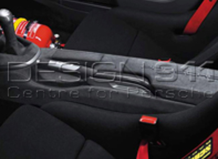 Rear centre console in Alcantara. Porsche 997 Coupe / 987C Cayman - 99704480400
