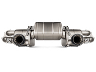 Akrapovic Slip-On Race Line Titanium Exhaust for Porsche 718 Cayman GT4 / Spyder - OPF/GPF >>02/2020 - 982251053D, 982251053G