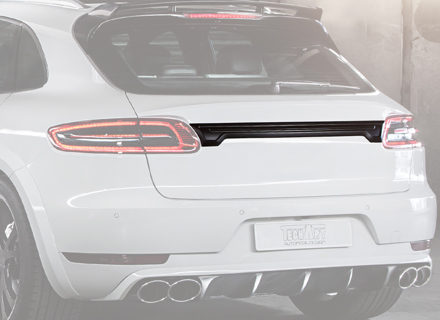 TechArt Rear decklid panel. Porsche 95B.1 Macan - B95.100.750.009 - B95.100.750.009