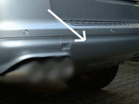 Rear Lower Valance Kit Turbo Look. Porsche 955 Cayenne - 95550552104, 95550545002, 95550544902