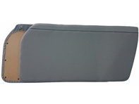 Set di pannelli per porta, Basketwave, in grigio. Porsche 914 - 91455501711702, 91455501711, 91455528315