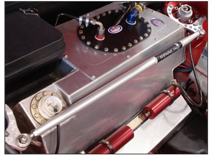 Camber Advantage Strut Brace - 2 point by Rennline. Porsche 964/993 - SB160, SB68.XX 68919395, SB68XX6891