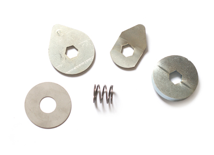 Handbrake lock repair kit. Porsche 356 LHD (Left Hand drive) - 64424231, 64424231S, 64424228, 64424233, 64424229, 64424232