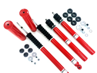 前部和后部减震器。保时捷 911 09/1965 - 08/1968 Koni 适用于 Koni Strut - 861308, 80401083 前部和后部减震器。保时捷 911 09/1965 - 08/1968 Koni 适用于 Koni Strut - 861308, 80401083