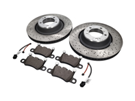 REAR Brake Pads and Brake Disc Package Porsche 991 Turbo - 99135240700, 99135240800, 99135294701, 99160918500 REAR Brake Pads and Brake Disc Package Porsche 991 Turbo - 99135240700, 99135240800, 99135294701, 99160918500