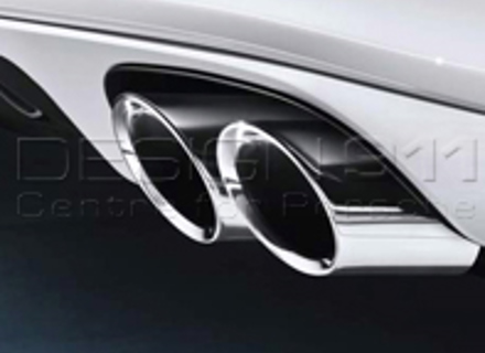 Uitlaat Sporteindpijpen. Porsche Panamera - 97004420000