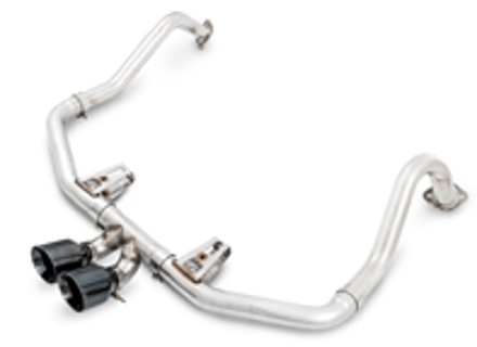 Sistema de escape AWE Track edition con puntas negras para Porsche 718 Boxster / Cayman - 3010-33048, 3010