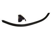 Rear 1/4 window upright seal. Porsche 356 B-T6 / 356 C - 64454320160