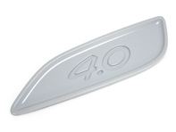 Tapa del alerón trasero con inscripción 4.0. Porsche 991 GT3 - 99151256584G2X, 99151256684G2X Tapa del alerón trasero con inscripción 4.0. Porsche 991 GT3 - 99151256584G2X, 99151256684G2X