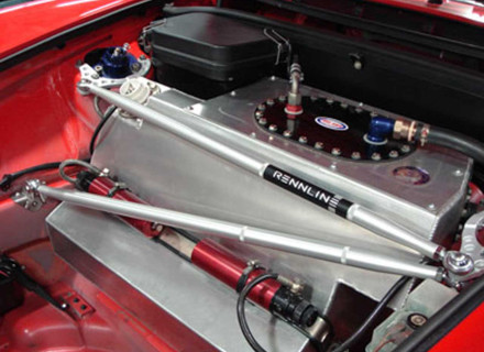 Camber Advantage Strut Brace - 3 point by Rennline. Porsche 964/993 - SB68.XX 6891, SB68XX68919395