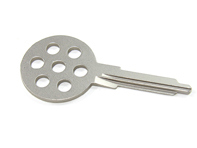 Blank key shank in silver 70's Retro Porsche 911 1965-89 / 964/ 993 - 91153890300, 91453190310, 94453804101 Blank key shank in silver 70's Retro Porsche 911 1965-89 / 964/ 993 - 91153890300, 91453190310, 94453804101