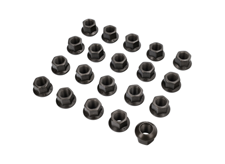 Wheel nut (Open Ended) Ball Seat R14 (Gun Metal Finish) fits various Porsche models - N0201121 - LS02, 01214