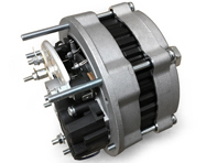 Alternator 12V-55A. Porsche 911 65-77 with internal regulator - 91160310600, 90160311400, 90160311300 Alternator 12V-55A. Porsche 911 65-77 with internal regulator - 91160310600, 90160311400, 90160311300
