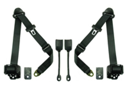 Ceintures de sécurité avant à enrouleur 3 points rétractables Porsche 911 turbo - 930 - SA-50545