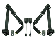 Retractable 3-point inertia reel front seat belts Porsche 911 turbo - 930 - SA-50545 Retractable 3-point inertia reel front seat belts Porsche 911 turbo - 930 - SA-50545